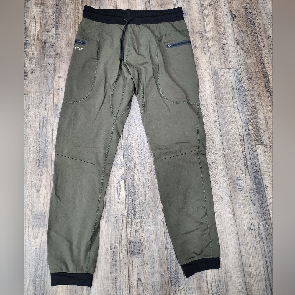 BYLT  Olive Green Jogger Pants